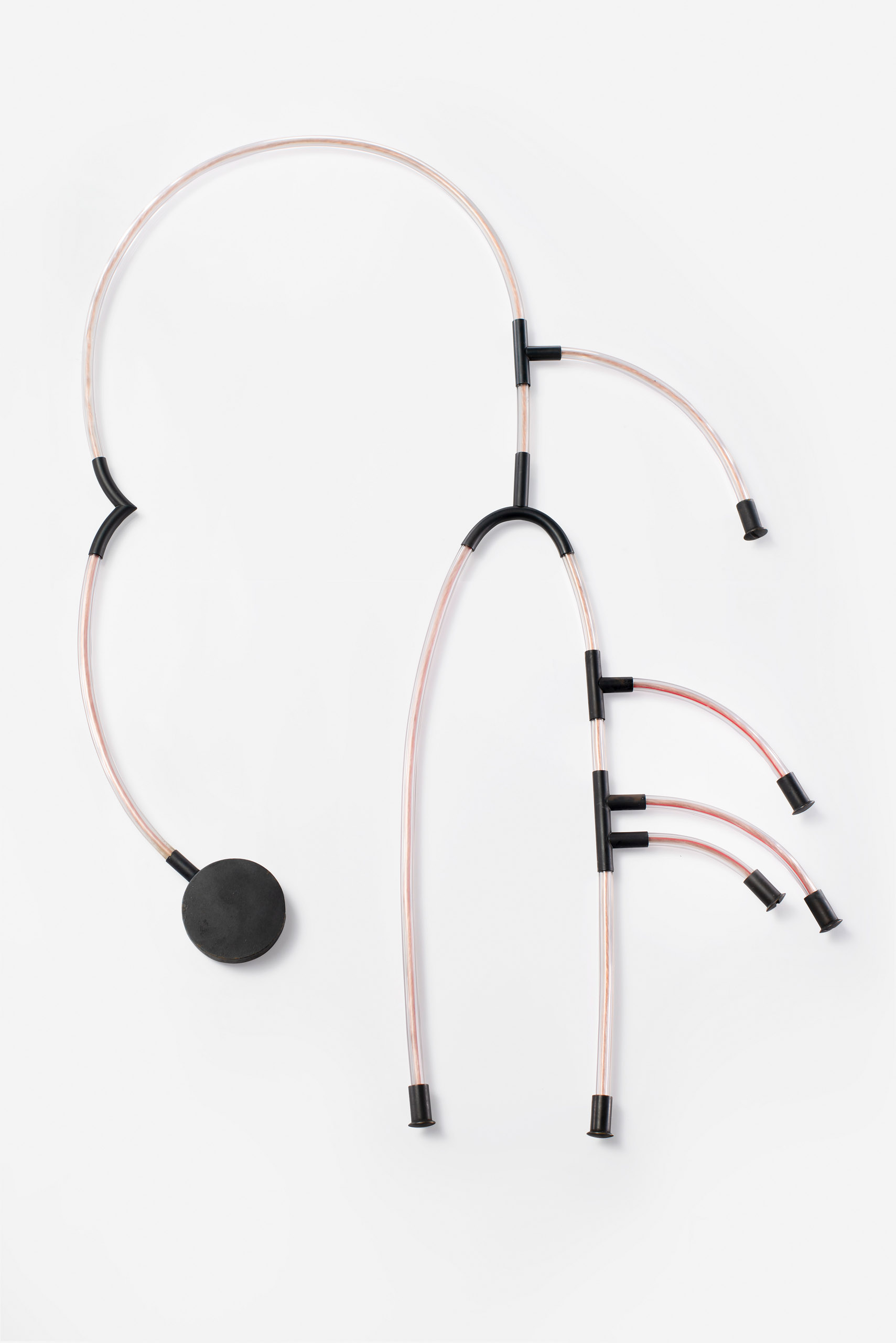 Iris Merkle contemporary jewelry - necklace STETHOSCOPE Iris Merkle contemporary jewelry - necklace STETHOSCOPE