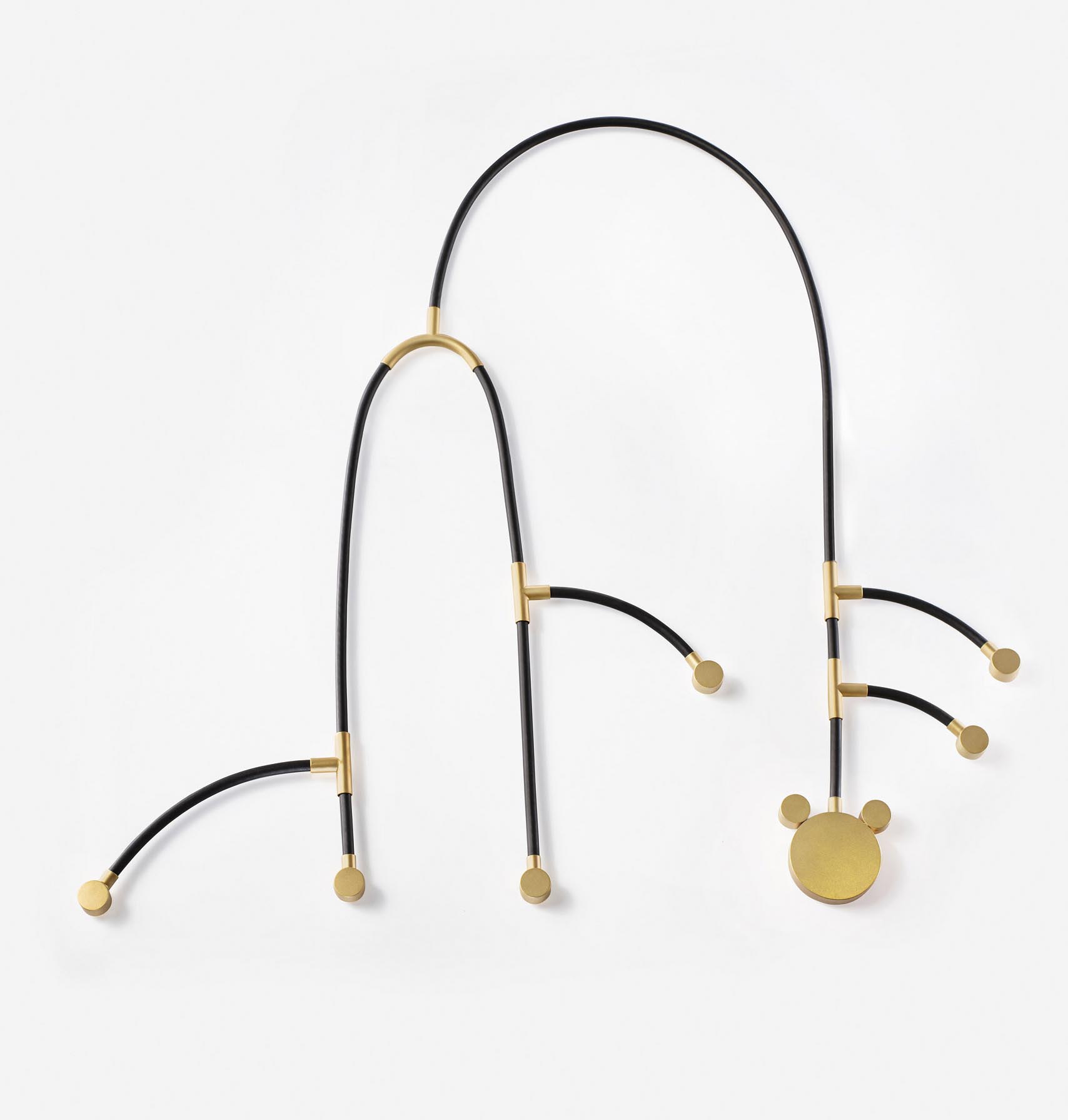 Iris Merkle contemporary jewelry - necklace STETHOSCOPE Iris Merkle contemporary jewelry - necklace STETHOSCOPE