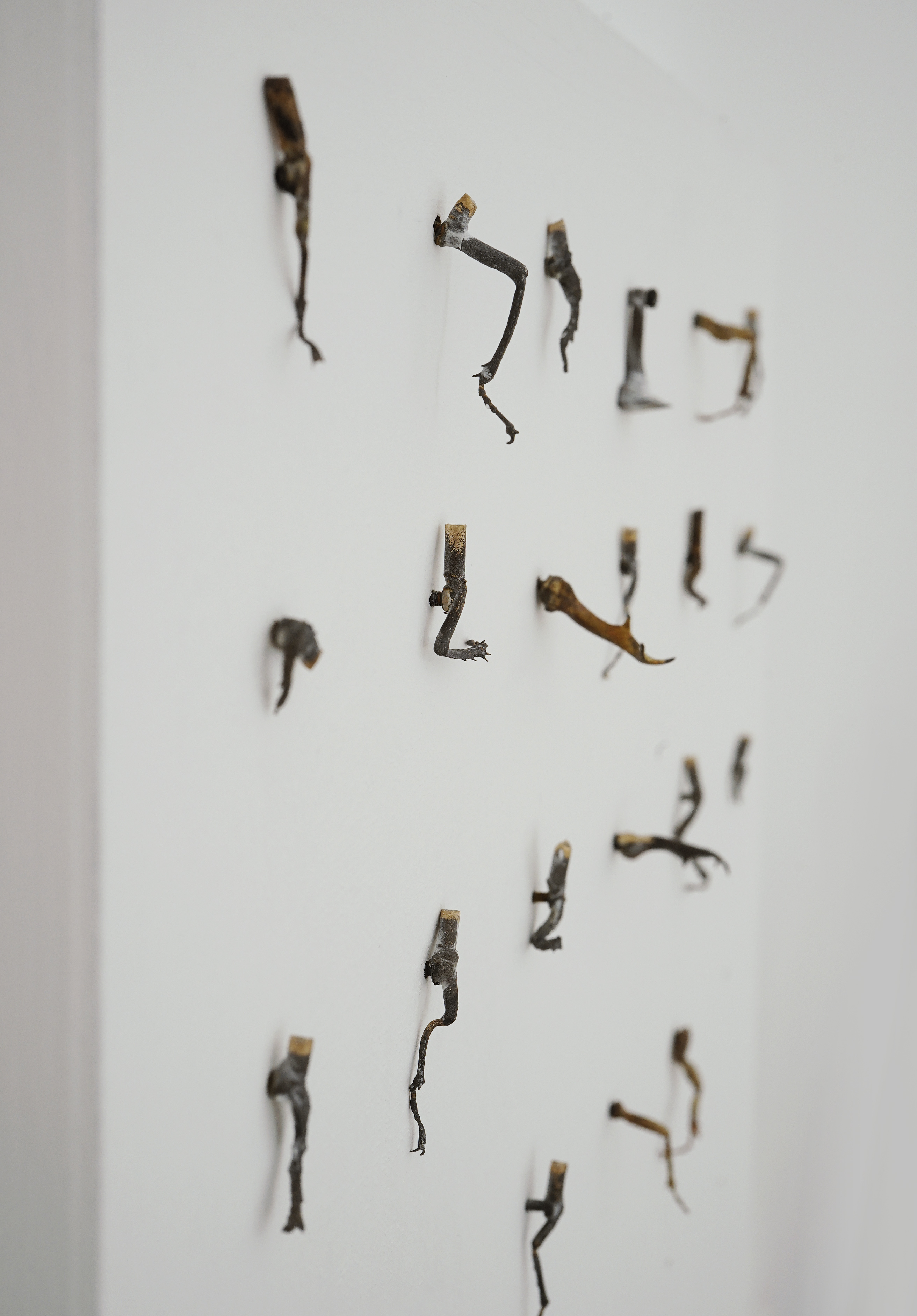 Iris Merkle wall object - REPLACEMENT LEGS Iris Merkle wall object - REPLACEMENT LEGS