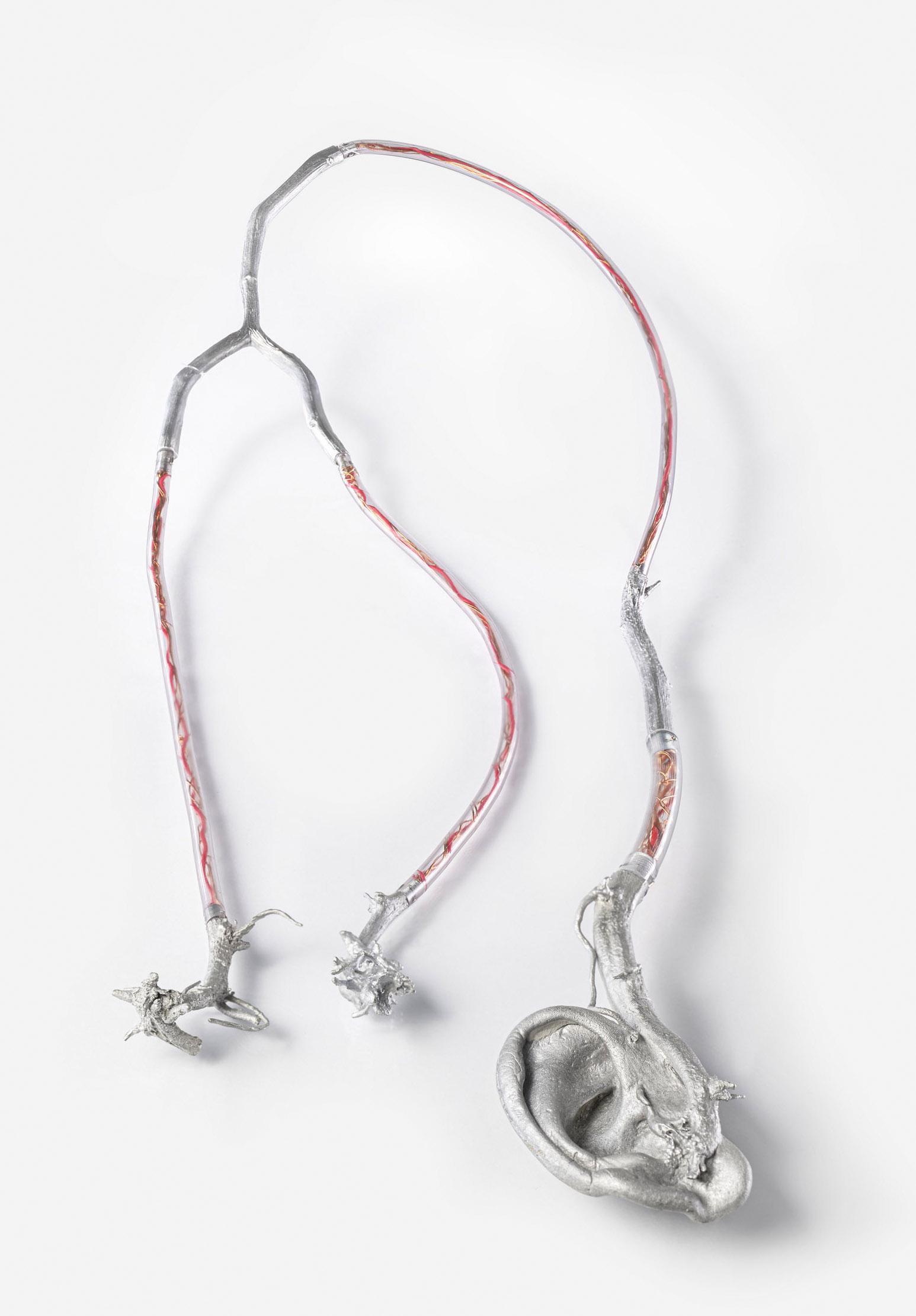 Iris Merkle contemporary jewelry - necklace STETHOSCOPE Iris Merkle contemporary jewelry - necklace STETHOSCOPE